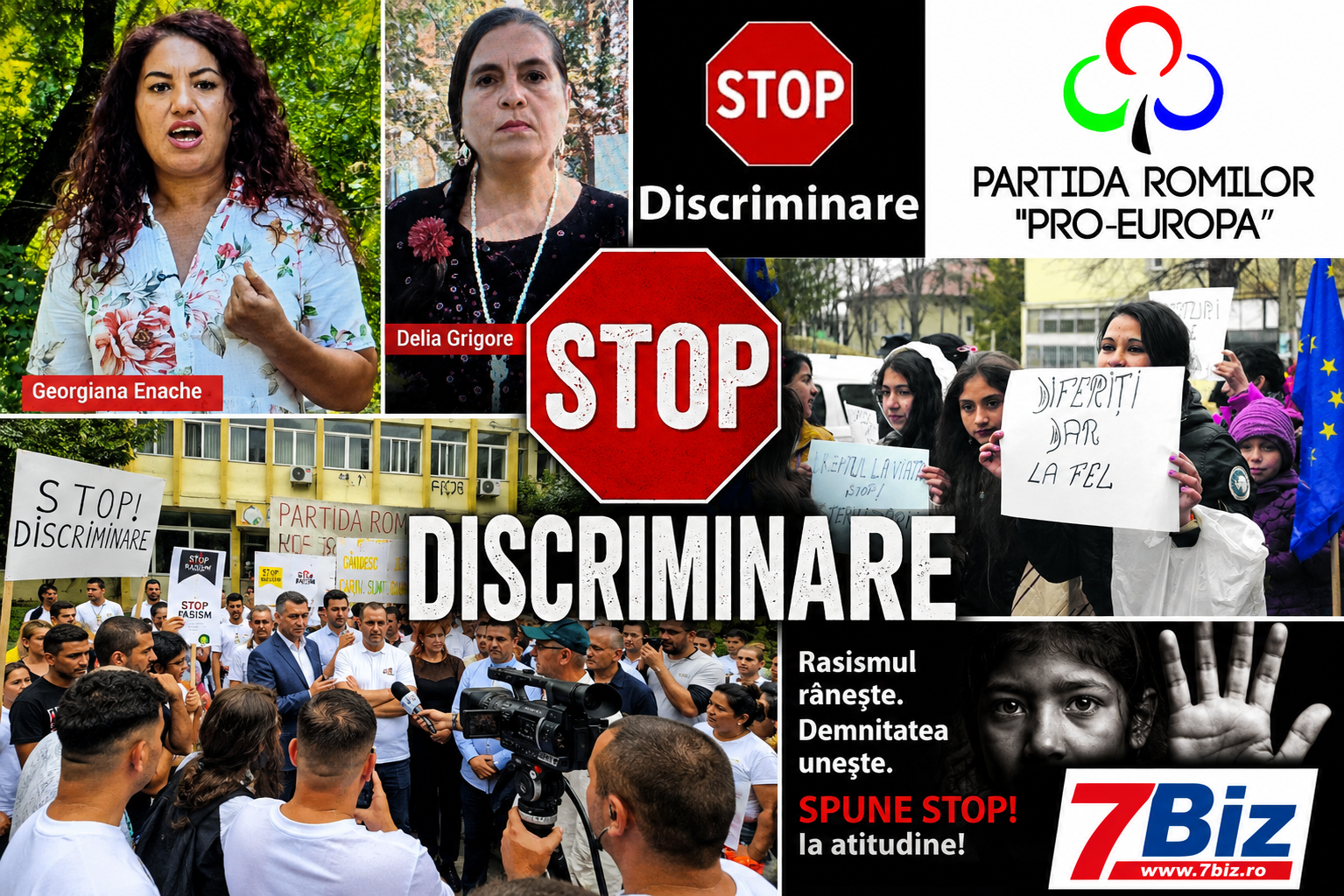 STOP RASISMULUI ANTIROM! PARTIDA ROMILOR PRO-EUROPA ȘI AMARE RROMENTZA CHEAMĂ COMUNITATEA LA ATITUDINE: DISCRIMINAREA NU MAI POATE FI TOLERATĂ!