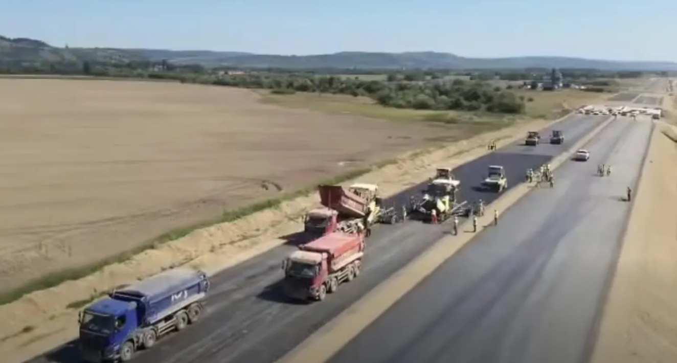 A13 Sibiu-Făgăraș: Lucările la lotul 2 au depășit stadiul fizic de 50%, anunță constructorii turci