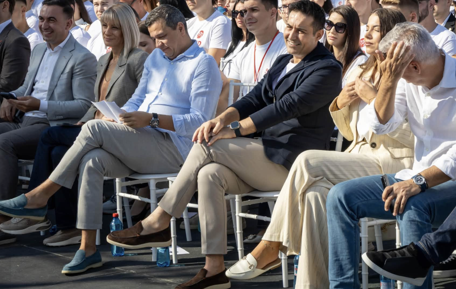 FOTO: Ce pantofi a purtat Sorin Grindeanu la Școala de vară a TSD? Liderul PSD spune că nu sunt Loro Piana