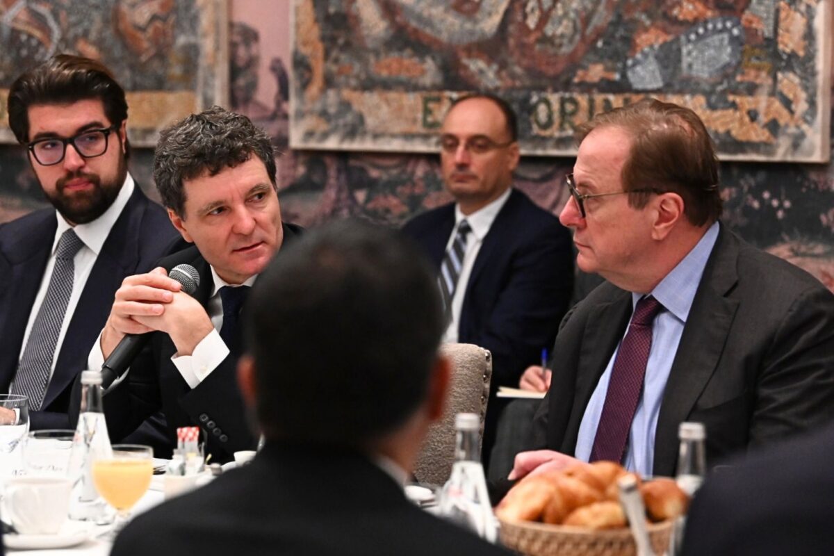 FOTO | Nicușor Dan și liderii din infrastructură, la New York: Propuneri și discuții despre finanțarea flancului estic al NATO