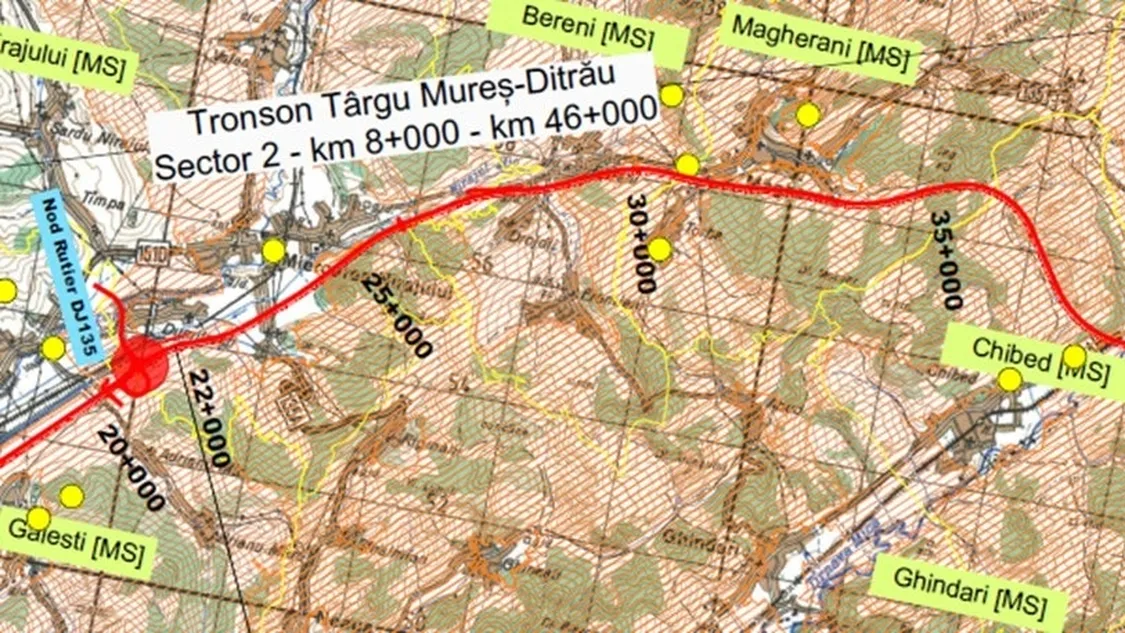 A8 Miercurea Nirajului – Sărățeni: Constructorul așteaptă autorizația de construire. Contractul de aproape 3 miliarde de lei a fost semnat în mai 2025