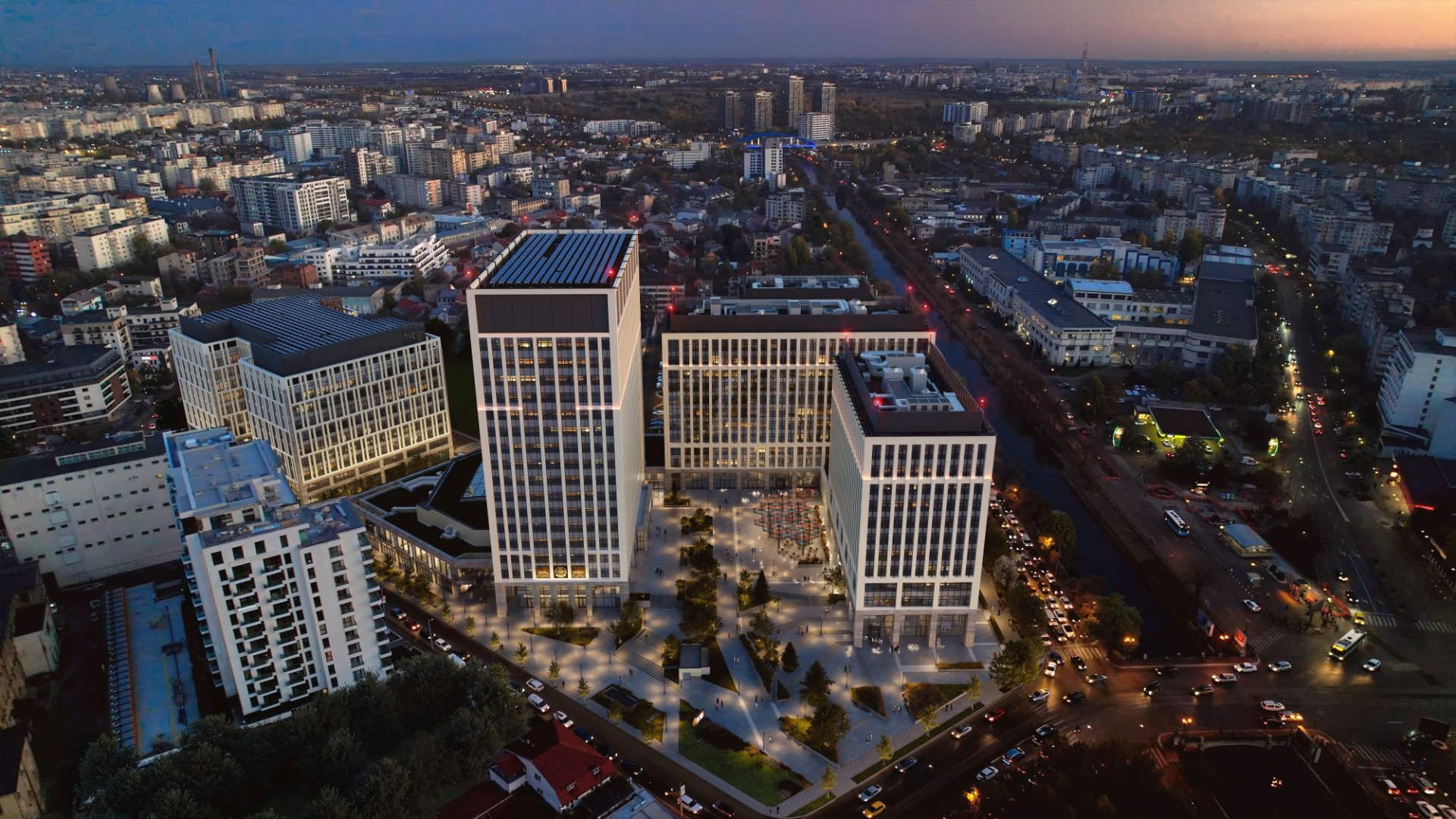 Cererea nouă de spații de birouri în București a crescut în primele nouă luni ale anului. Principalii clienți au fost firmele din tehnologie
