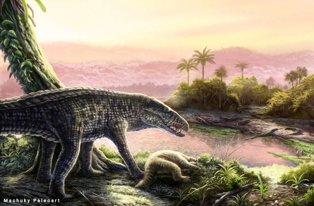 Un crocodil de acum 45 de milioane de ani, descoperit în roca din care a fost construit Sfinxul
