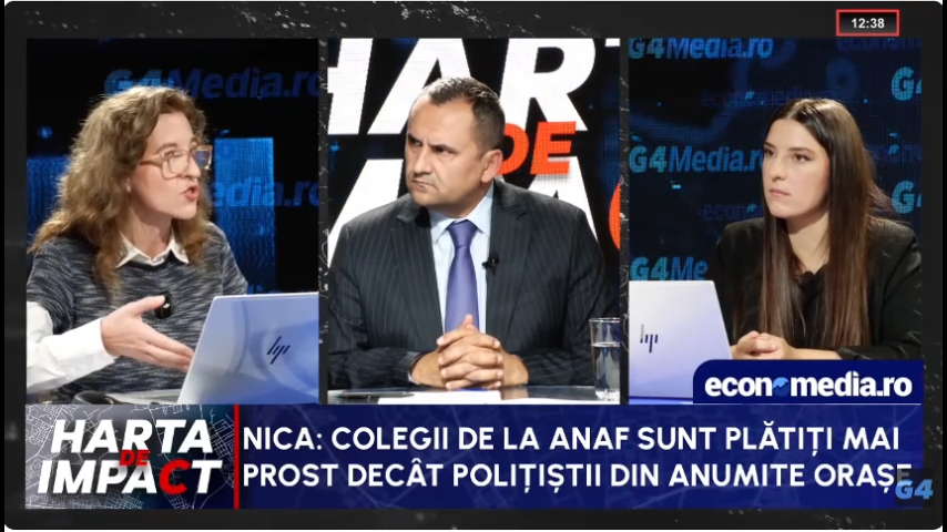 Șeful ANAF susține că noul sistem bonus-malus va ajuta la păstrarea profesioniștilor: „Avem nevoie de personal foarte înalt calificat”